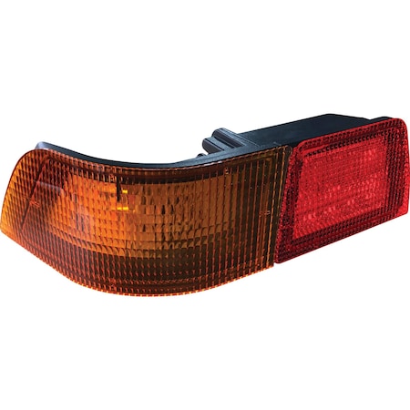 Tiger Lights Left LED Tail Light For Case 580M, 580SM, 590SM Flood Off-Road Light; TL6145L